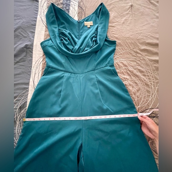 Lindy Bop Olisa Wide Leg Jumpsuit US Size 8 - Picture 8 of 8
